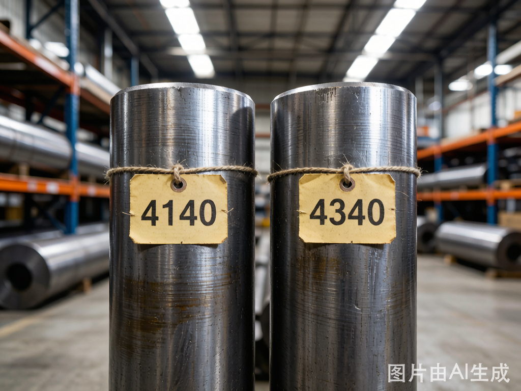 AISI 4140 vs 4340 alloy steel round bars comparison