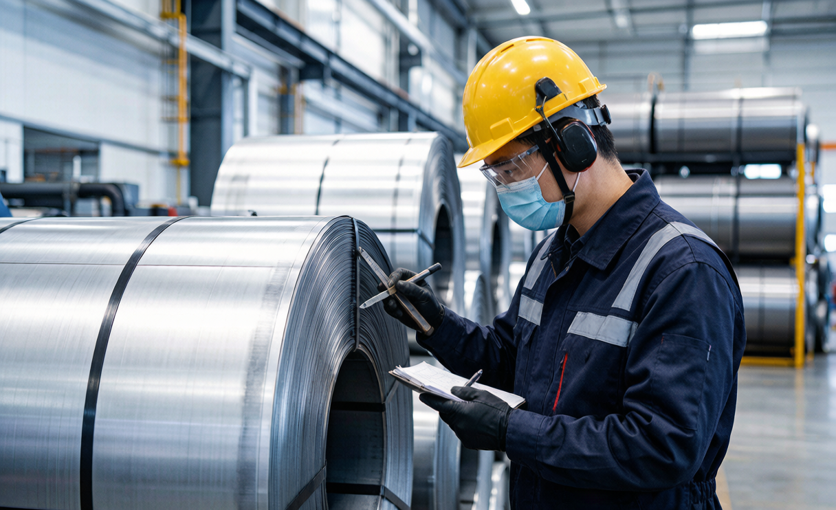 Carbon steel factory inspection and quality control China sourcing