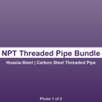 Carbon Steel Threaded Pipe - NPT/BSP Carbon Steel | Factory Direct | Huaxia-Steel carbon-steel-threaded-pipe_1.png