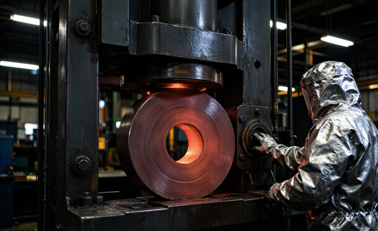 Drop Forging vs Press Forging vs Rolling for Carbon Steel Parts