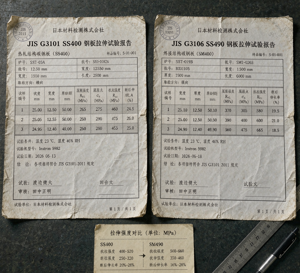 JIS G3101 SS400 vs JIS G3106 SM490: Japanese Structural Steel Comparison - photo 2