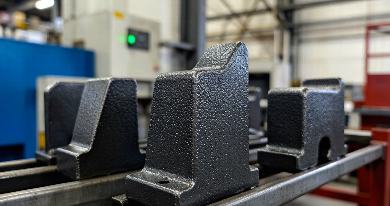 Carbon steel parts after pickling and phosphate coating