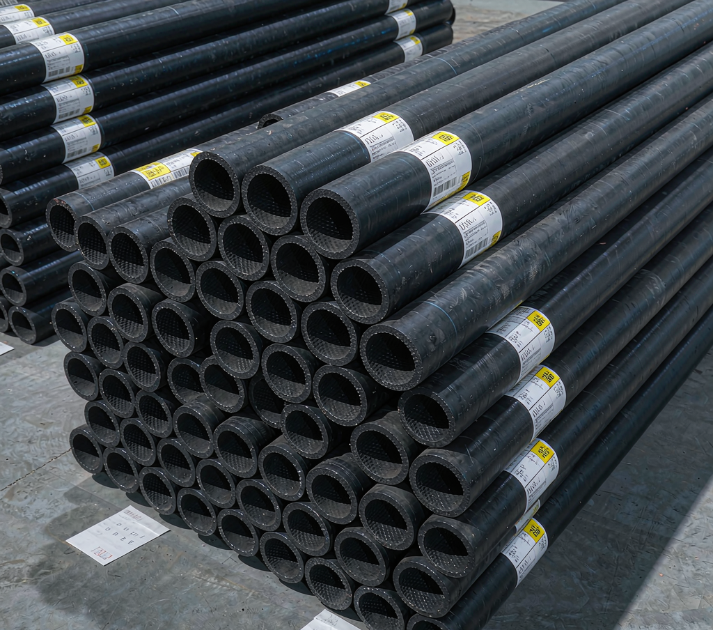 Carbon steel pipe inventory for API 5L orders