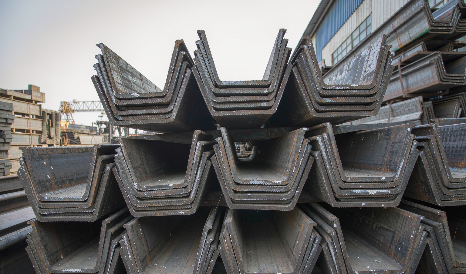 Carbon steel bars ready for normalizing or annealing