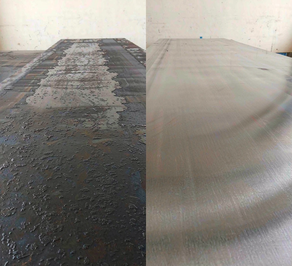 Carbon steel cold rolled sheet stacked in warehouse
