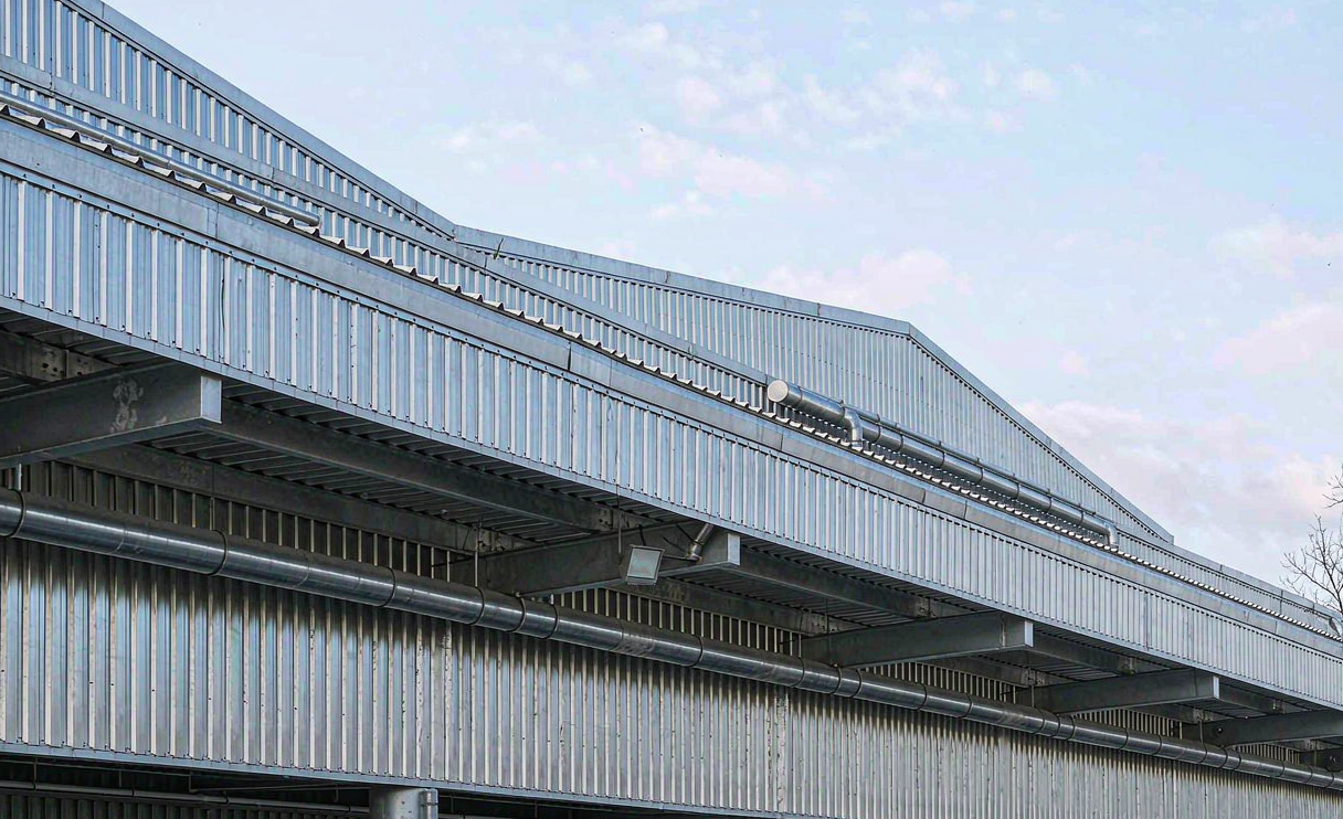 GI sheet roofing and wall cladding construction application
