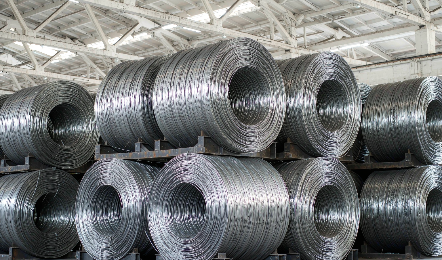 Large A516 steel plates ready for export packing