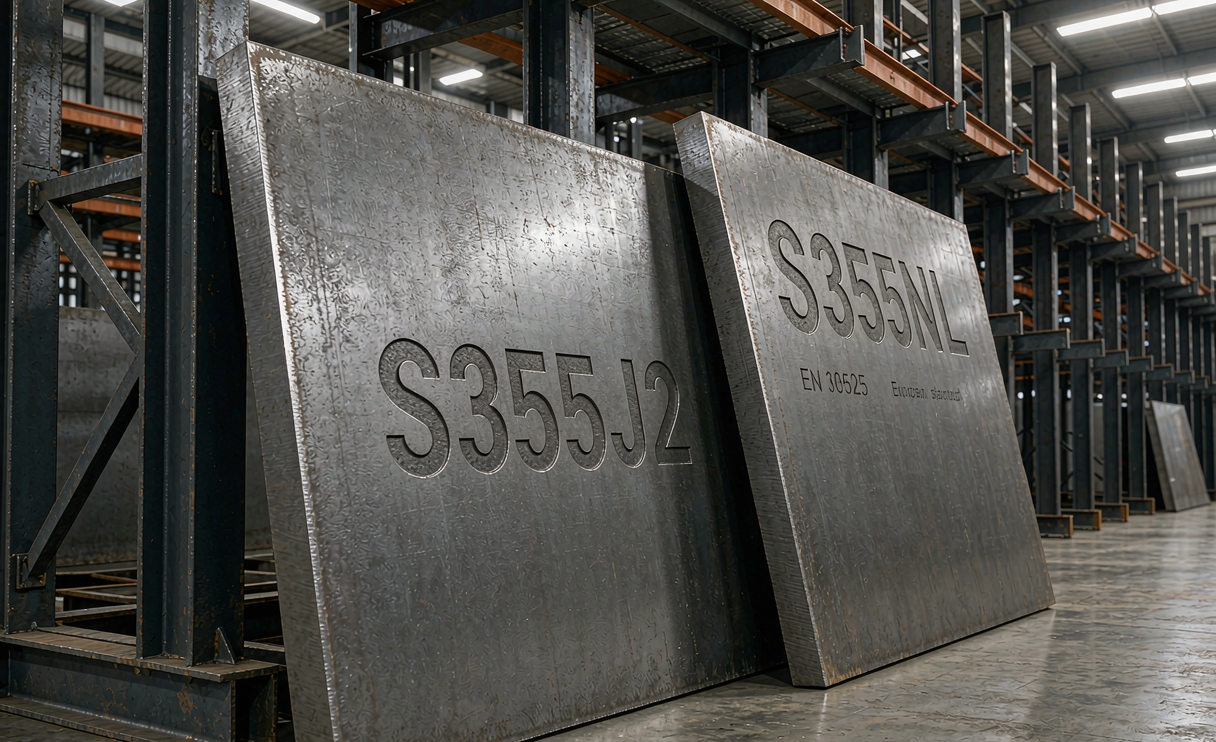 S355J2 vs S355NL carbon steel plate comparison