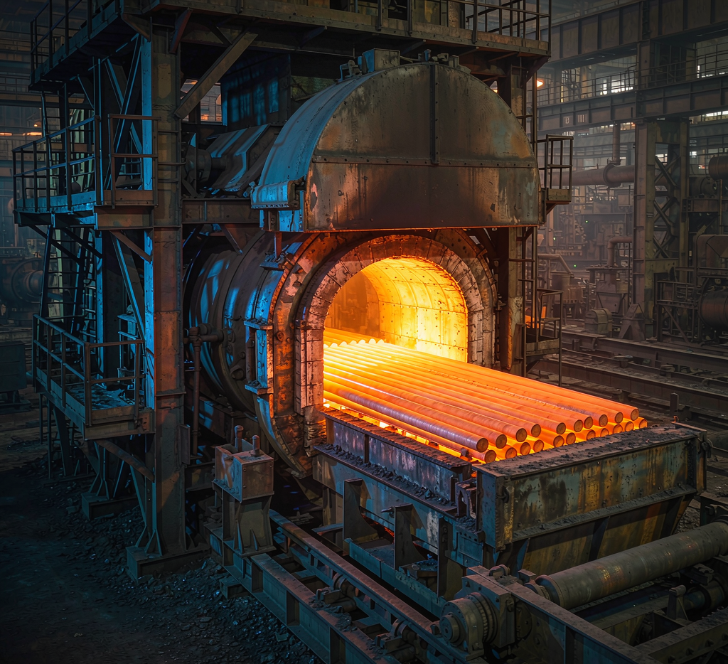 Heat treatment furnace for S45C S50C S55C carbon steel