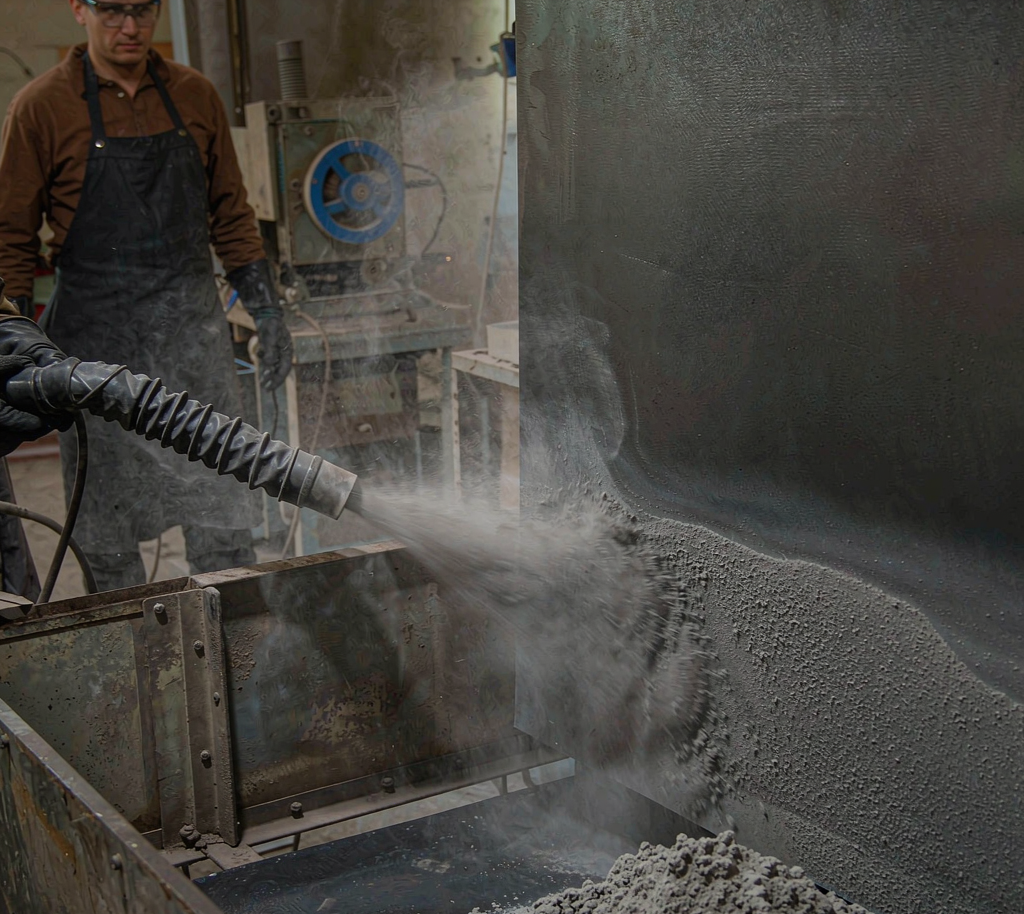 carbon steel nitriding process application