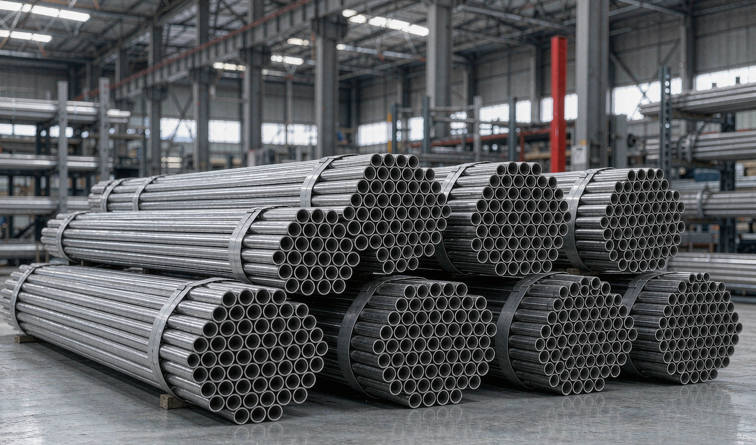 Cold drawn precision tube production