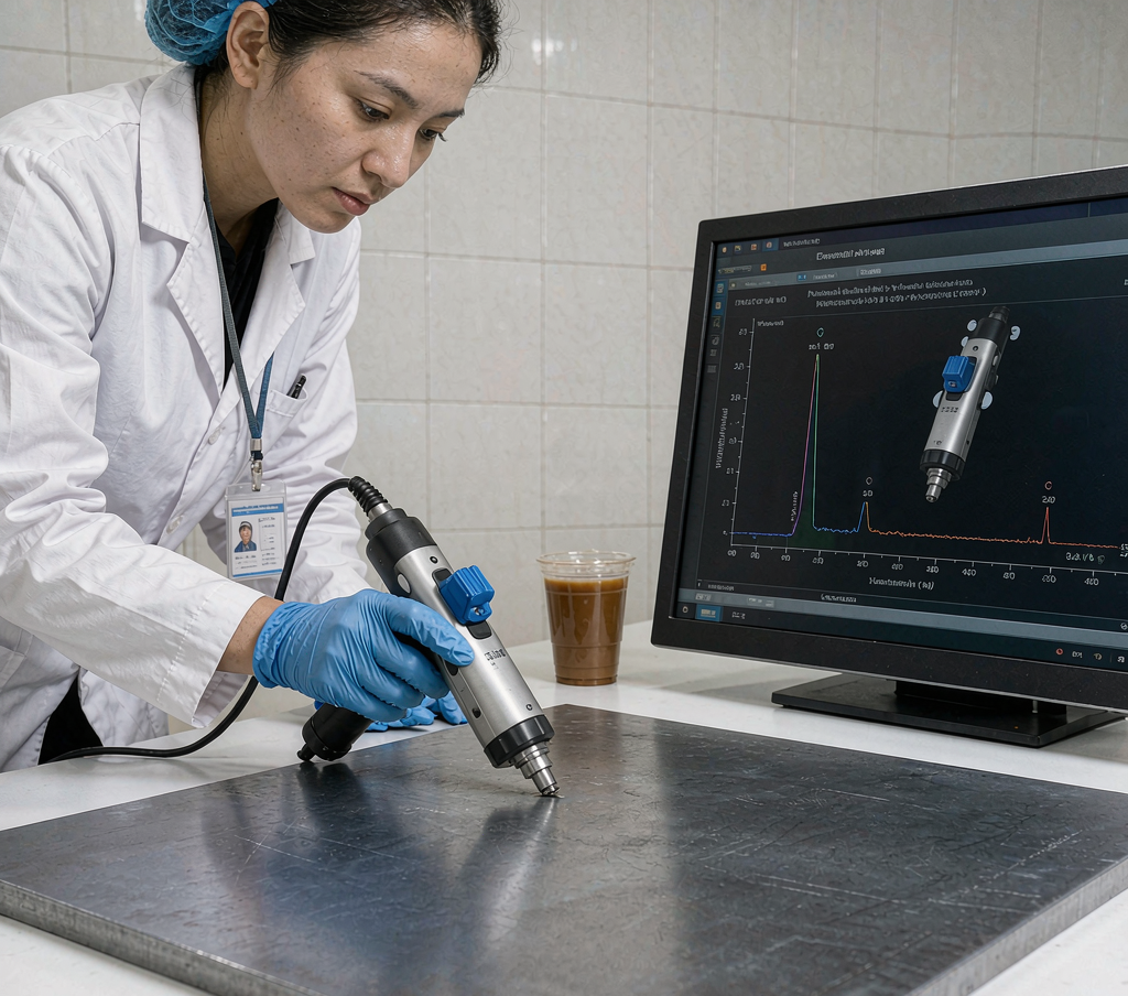 Laboratory material testing equipment for carbon steel quality control