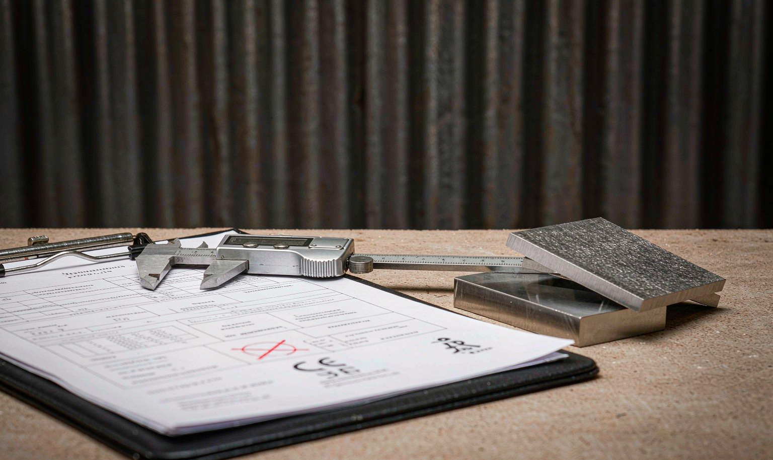 Buyer comparing steel quotations from multiple suppliers