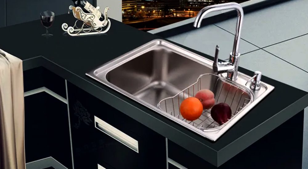 stainless steel sink